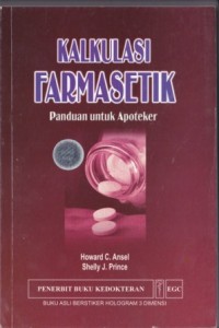 Image of Kalkulasi Farmasetik; PAnduan untuk Apoteker