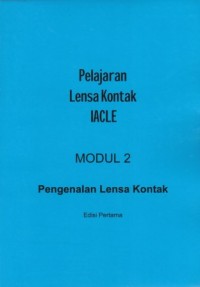 Image of Pelajaran Lensa Kontak IACLE: Aspek Bisnis Praktek Lensa Kontak Ed. 1 Modul 2