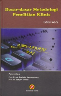 Image of Dasar-dasar Metodologi Penelitian Klinis Edisi ke-5