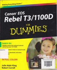 Canon EOS Rebel T3/1100 D for Dummies