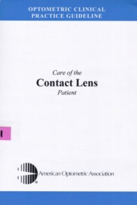 Image of Optometric Clinical Practice Guideline Care of The Contact Lens Patient Second Edition