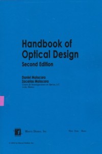 Image of Handbook of Optical Design Second Edition