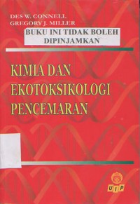 Kimia dan Ekotoksikologi Pencemaran