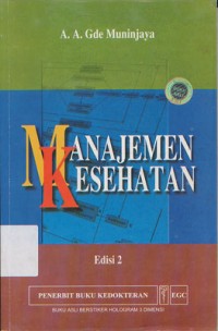 MANAJEMEN KESEHATAN Edisi 2