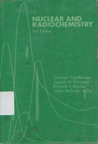Image of Nuclear And Radiochemistry
