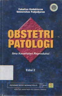 Obstetri Patologi Ilmu Kesehatan Reproduksi