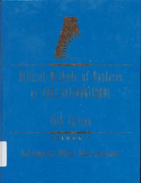 Image of Official Methods of Analysis of AOAC International Volume II