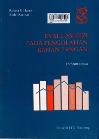 Evaluasi Gizi pada Pengolahan Bahan Pangan terb. 2