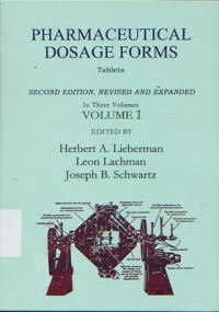 Image of Pharmaceutical Dosage Forms Tablets Volume 1 Second Edition