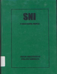 Image of SNI(Standar Nasional Indonesia)