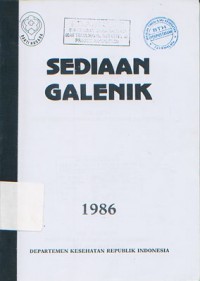 Image of Sediaan Galenik