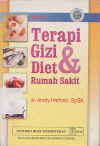 Terapi Gizi  dan Diet Tumah Sakit