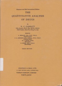 Image of The Quantitative Analysis of Drugs