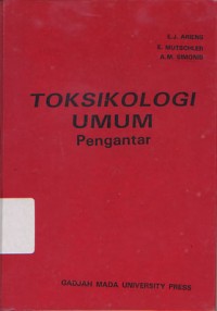 Image of Toksikologi Umum Pengantar