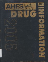 Image of AHFS Drug Information 2005: Volume 1