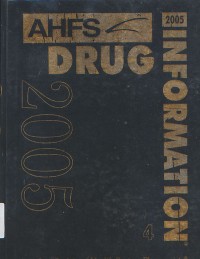 AHFS Drug Information 2005: Volume 4