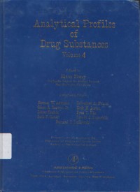 Image of Analytical Profiles Of Drug Substances: Volume 4