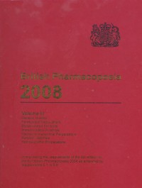 British Pharmacopoeia 2008 Volume III