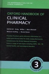 Oxford Handbook of Clinical Pharmacy Third Edition