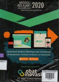 Image of Modul Belajar obatukai.com 2020: pharmacist learning partner!