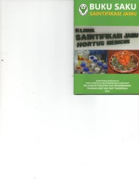 Image of Buku Saku Saintifikasi Jamu