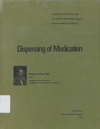 Image of Dispensing of Medication