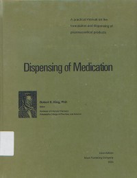 Dispensing of Medication