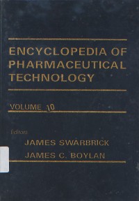 Image of Encyclopedia Of Pharmaceutical Technology: Volume 10