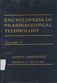 Image of Encylclopedia Of Pharmaceutical Technology Volume: 11