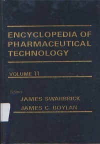 Encylclopedia Of Pharmaceutical Technology Volume: 11