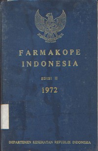 Farmakope Indonesia 1972