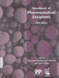 Image of Handbook of Pharmaceutical Excipients Fifth Edition