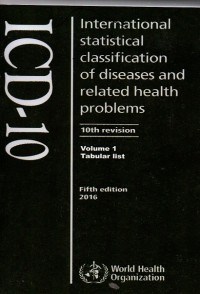 International Statistical Classification of Disease and related Health Problems 10th Revision Vol. 3 Fifth Edition Alphabetical Index