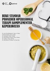 Image of Buku Standar Prosedur Operasional Terapi Komplementer Keperawatan