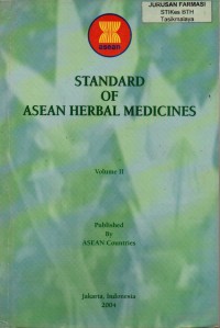 Image of Standard of ASEAN Herbal Medicines Volume II