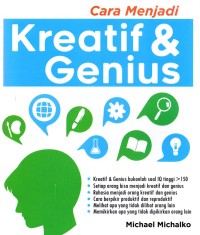 Image of Cara Menjadi Kreatif & Genius