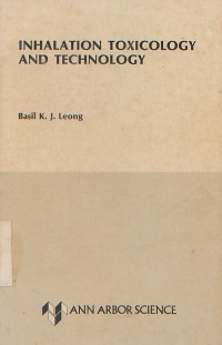 Image of Inhalation Toxicology And Technogy