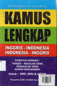 Kamus Lengkap Inggris-Indonesia; Indonesia-Inggris Edisi Lux