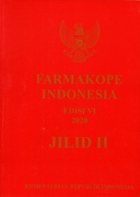 Image of Farmakope Indonesia Edisi VI 2020 Jilid II