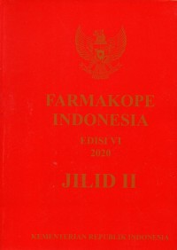 Farmakope Indonesia Edisi VI 2020 Jilid II