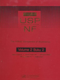 Image of USP NF 2009 ; The Official Compendia of Standards Volume 2 Buku 2