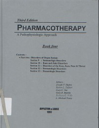 Image of Pharmacotherapy: A Pathophysiologic Approach: Book Four
