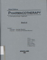 Pharmacotherapy: A Pathophysiologic Approach: Book Six