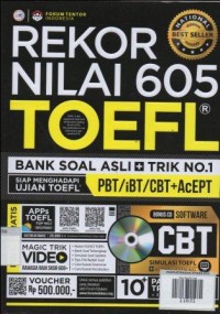 Rekor Nilai 605 Toefl