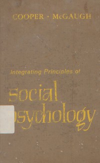 Intergrating principles of social psychology