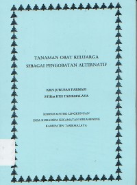 Hidup Sehat Dengan Tanaman Obat Keluarga